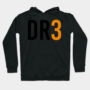 Daniel Ricciardo 3 - Driver Initials and Number Hoodie